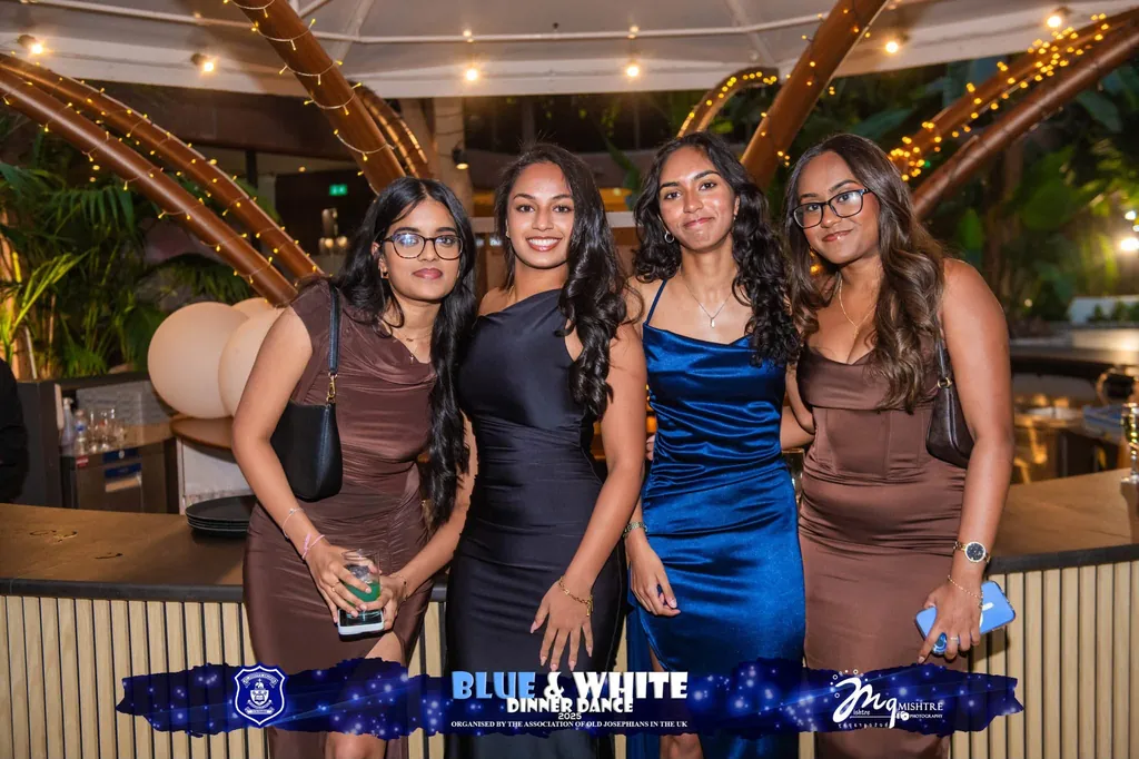 Friends together at the bar